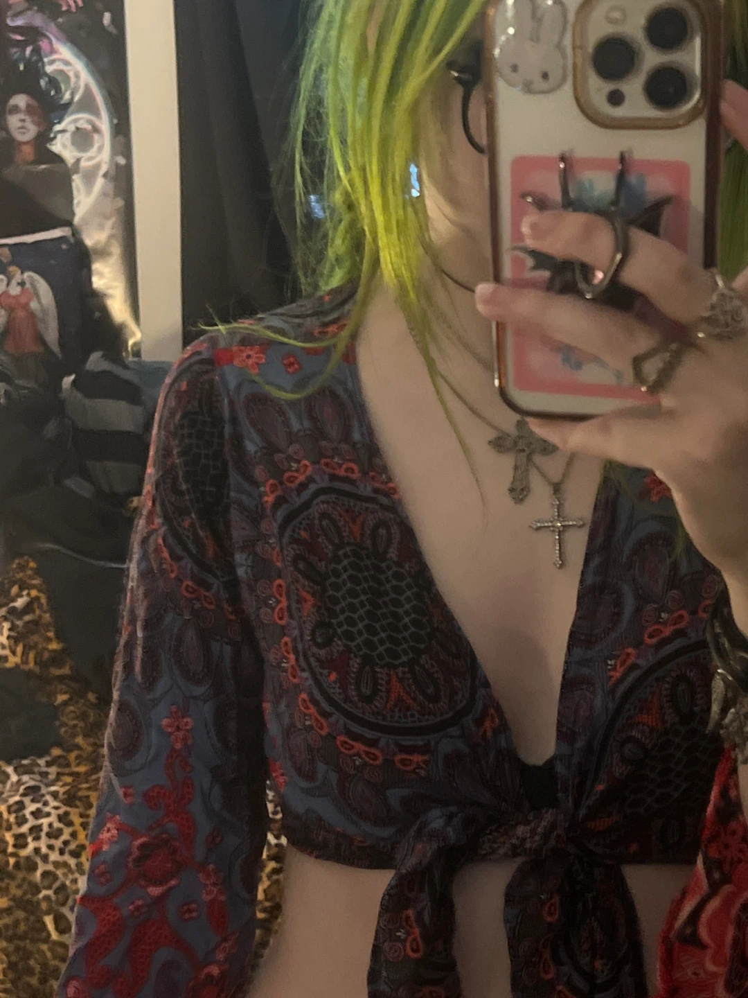 wrap around shirt - photo 2