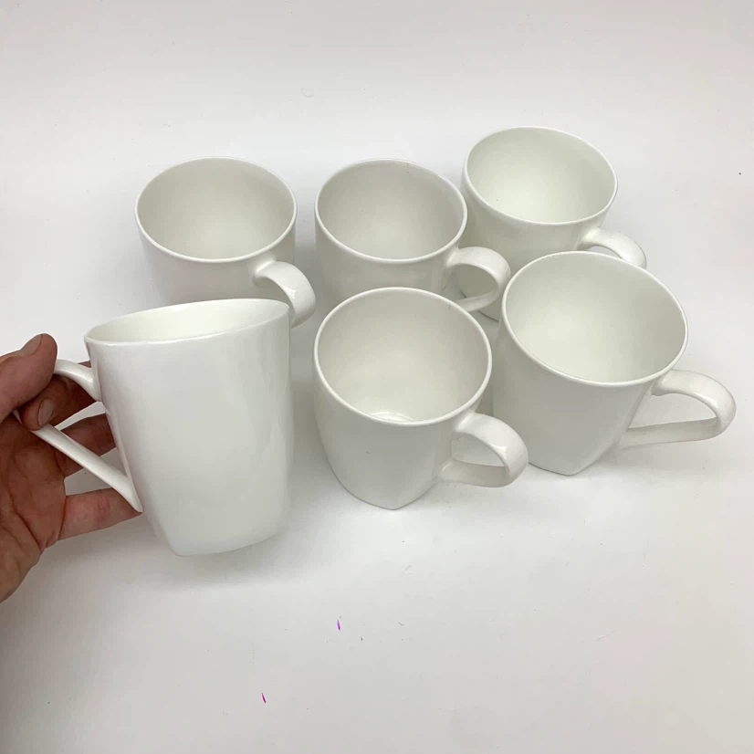 Roscher Bone China Mugs (Set of 6)