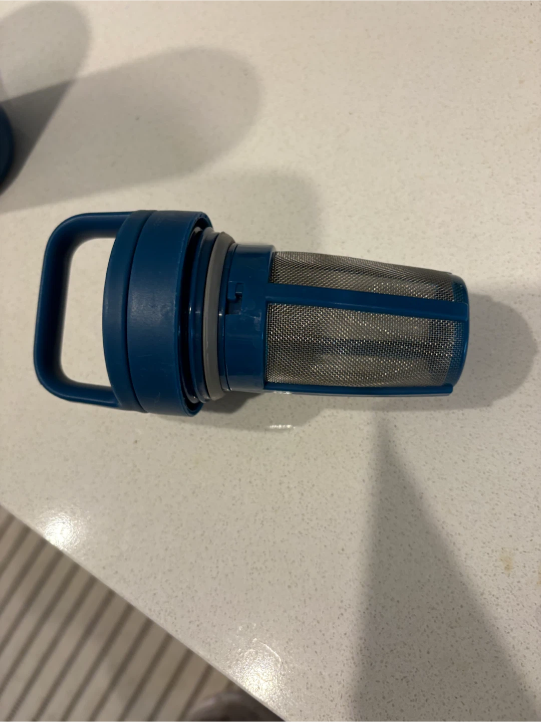 Blue Tea Insulated Water Bottle with Strainer - photo 2
