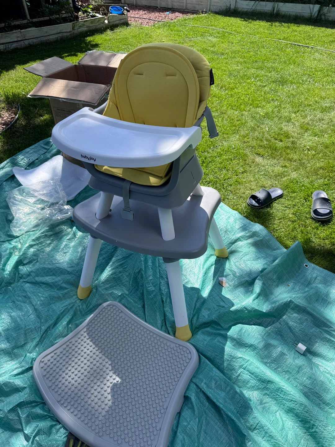 Babyjoy 8-in-1 High Chair Convertible Dining Booster Seat - photo 3