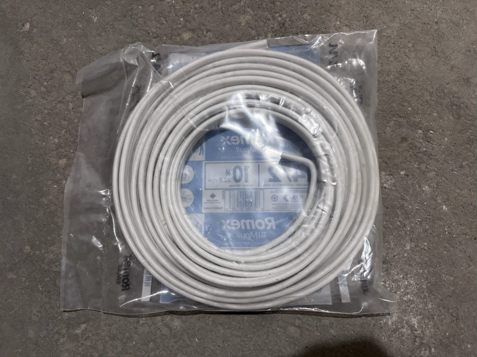 Southwire Romex SIMpull 14/2 NMD90 Indoor Wire - 10m - photo 2