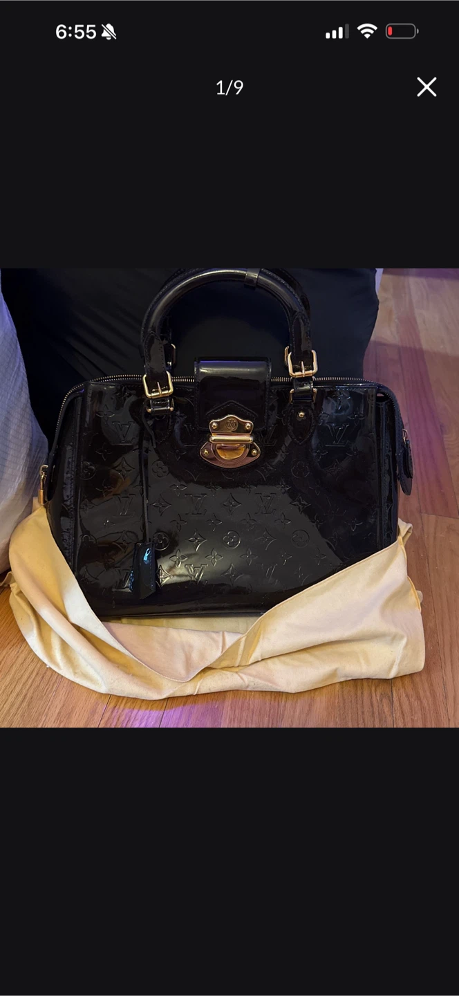 Louis Vuitton Monogram Vernis Black Handbag - photo 2