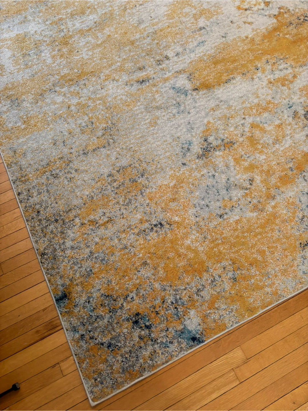 Area Rug Yellow and Blue - photo 5