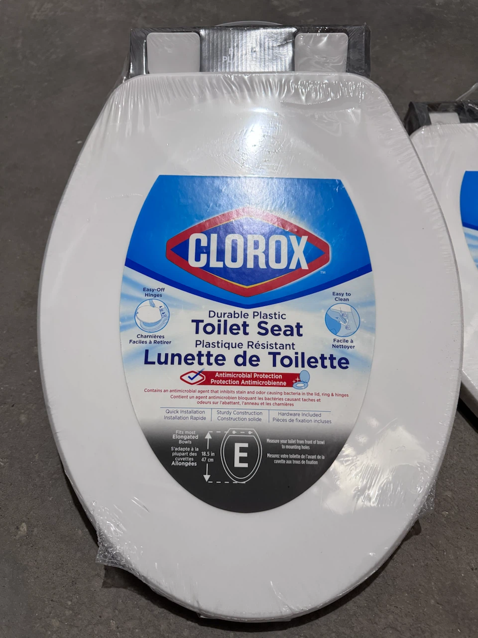 Clorox Elongated Toilet Seat