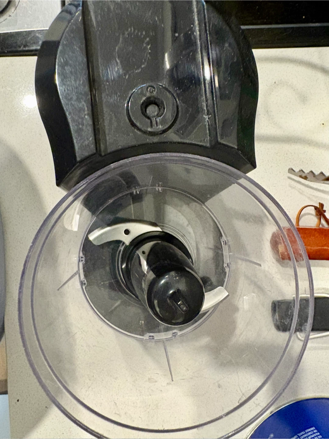 Small Black Food Processor