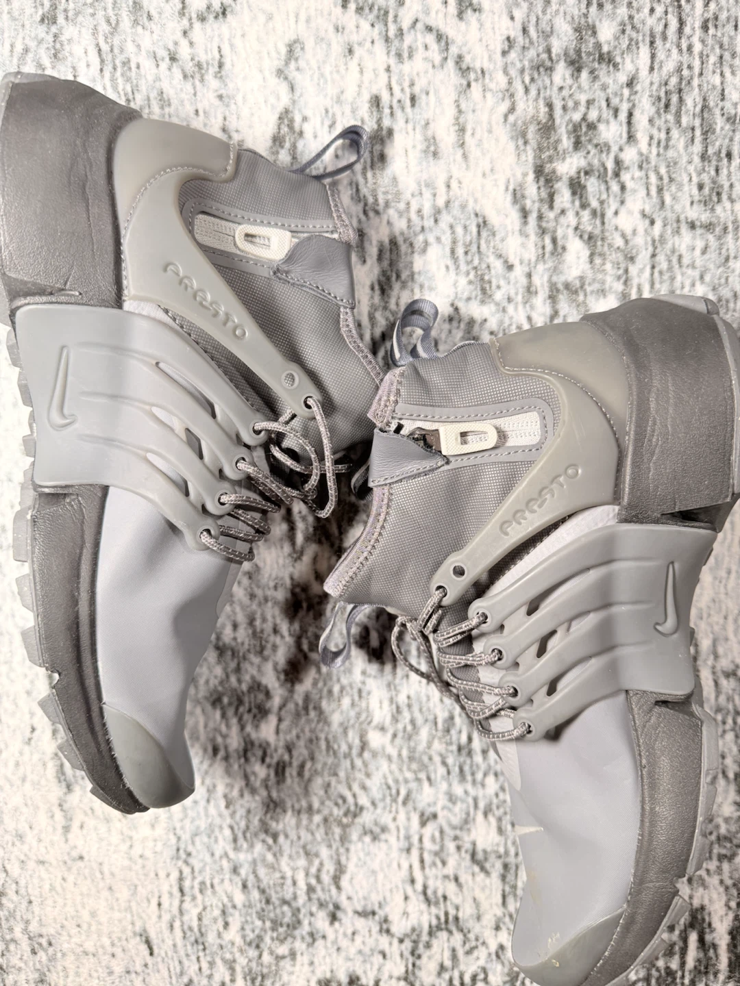 Nike Presto Mid Utility Grey Sneakers - photo 3