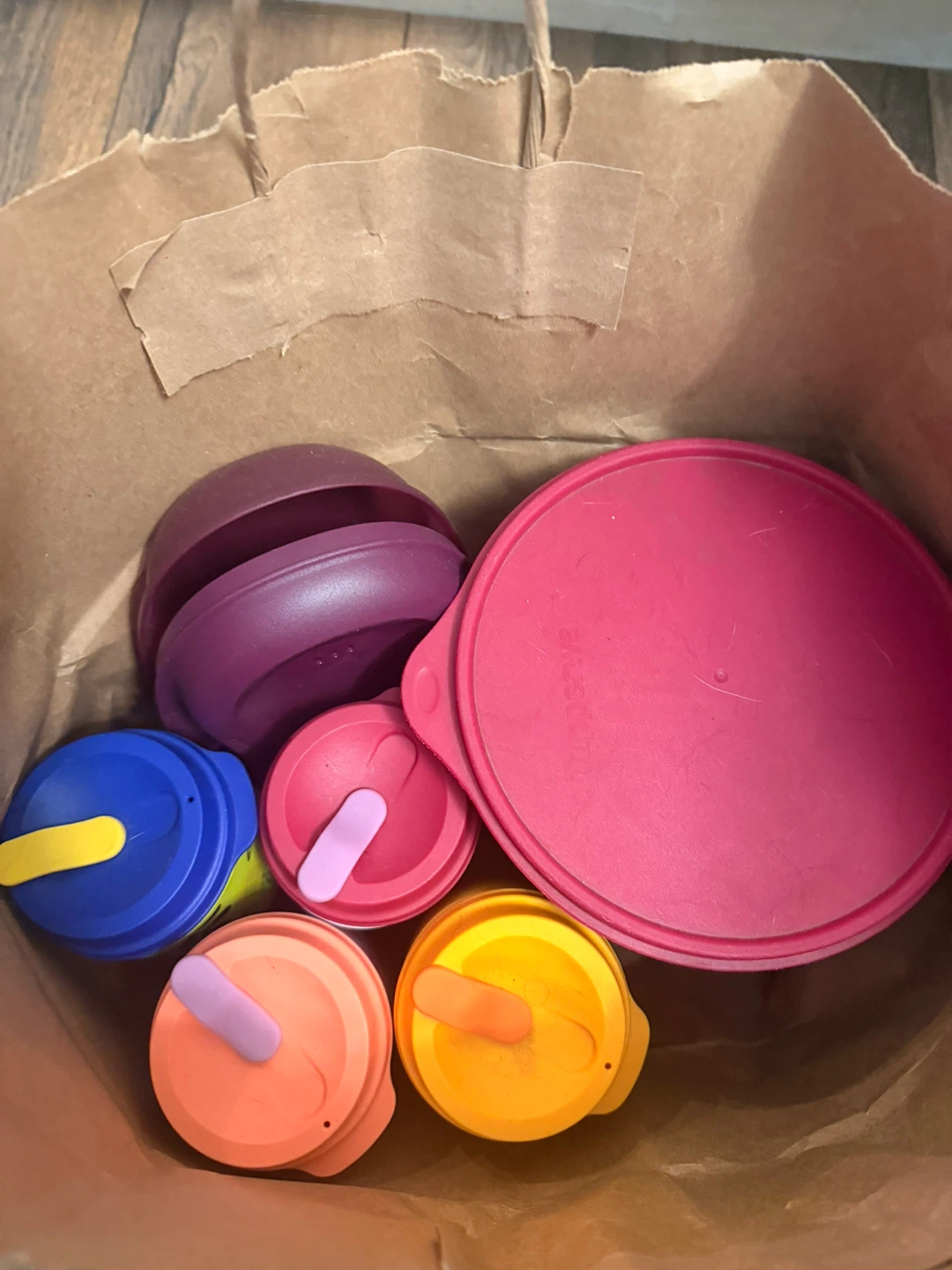 Tupperware lot!