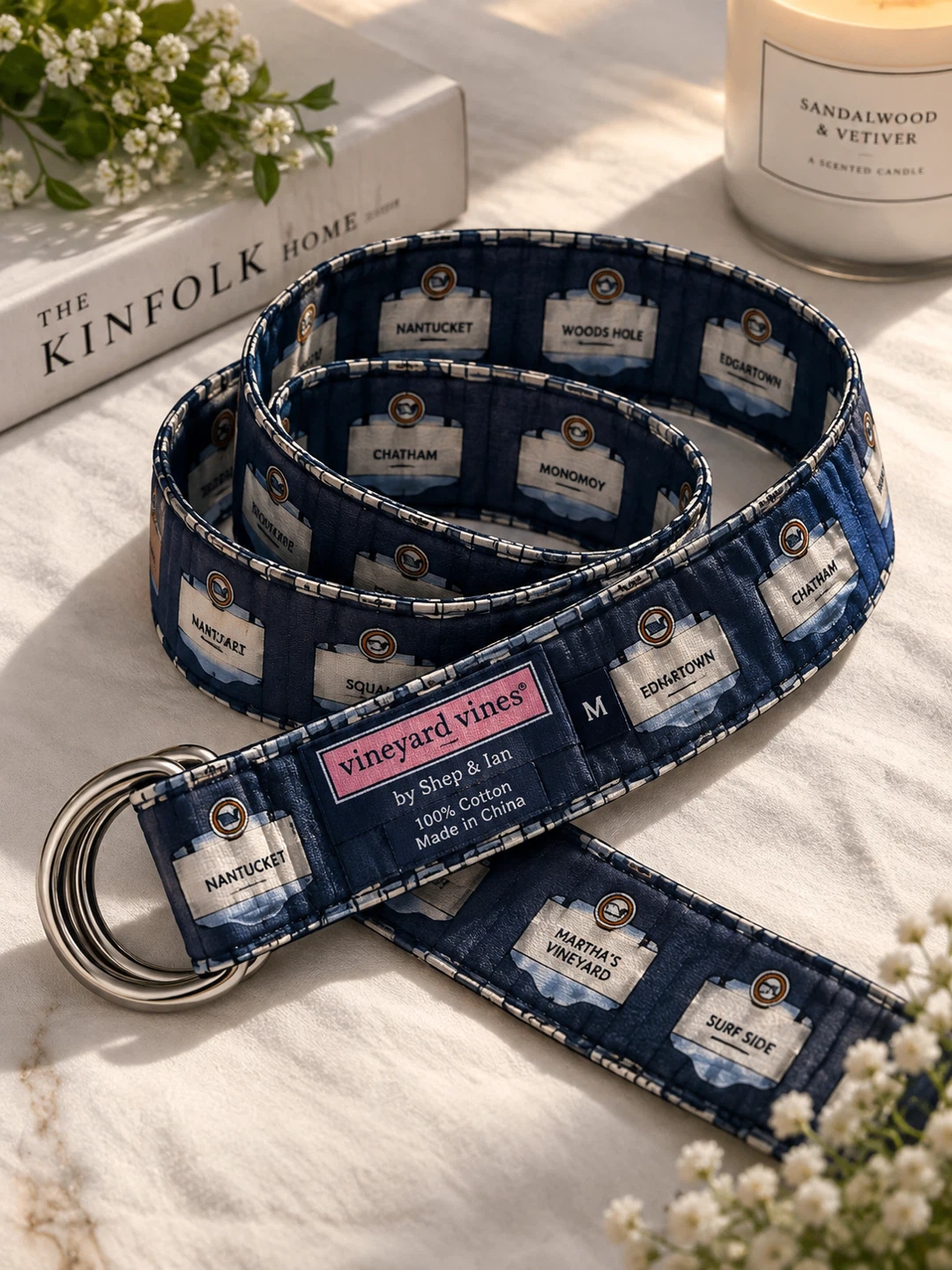 Vineyard Vines Cotton Belt M
