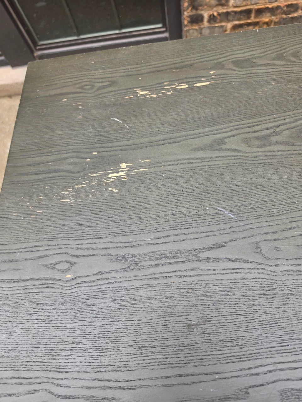 Gray pub height Table - photo 2