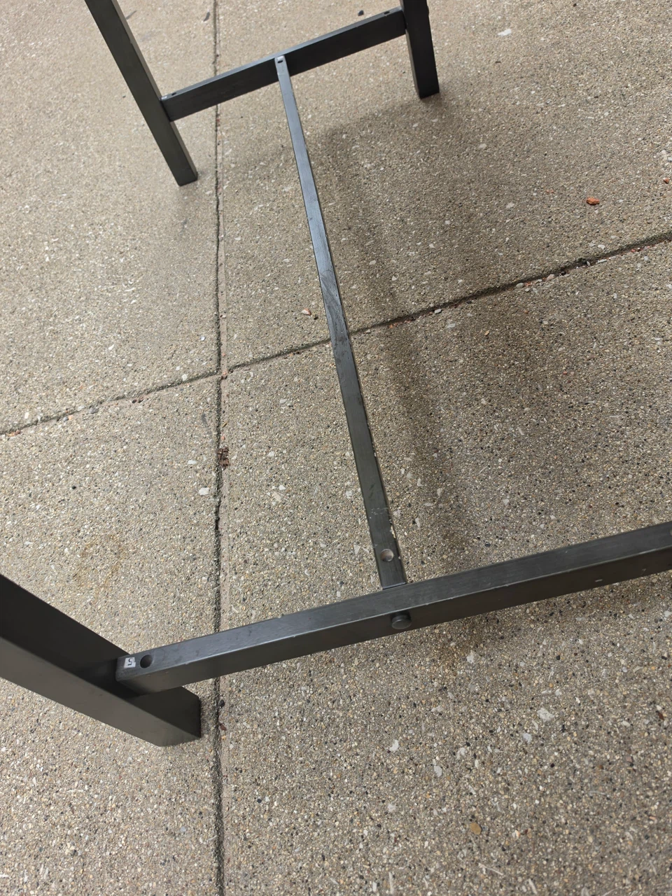 Gray pub height Table - photo 4