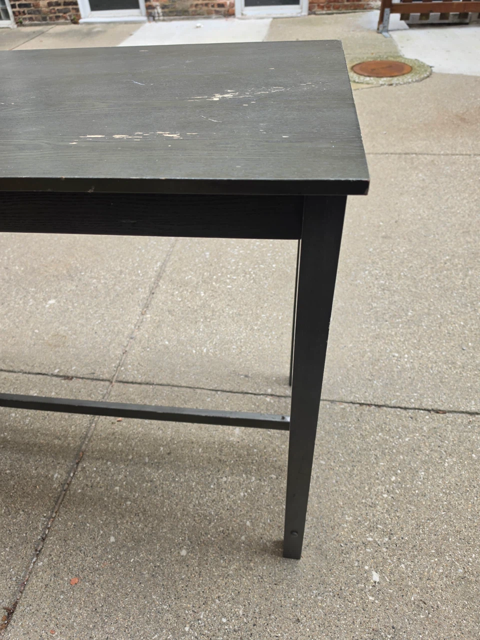 Gray pub height Table - photo 5