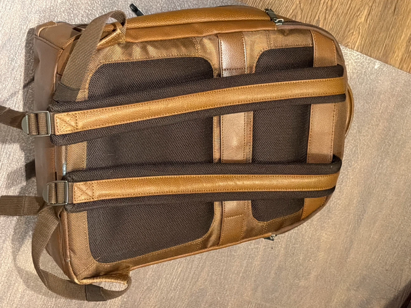 Samsonite Genuine Leather Business Backpack - photo 3