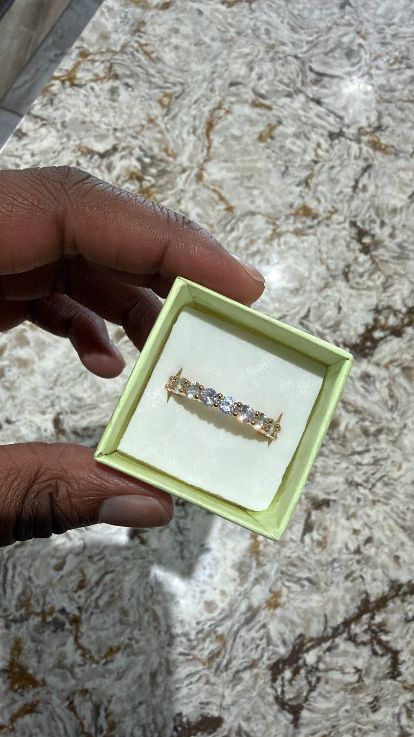 925 Gold Promise Ring