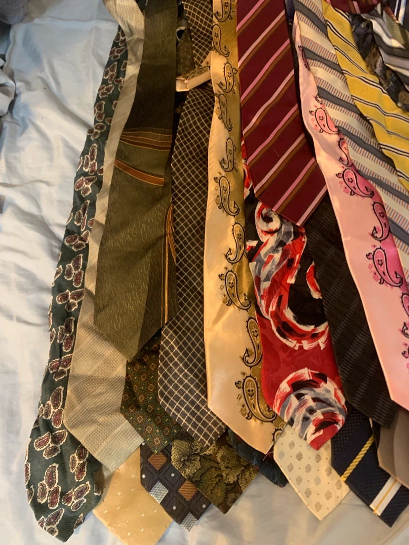 Assorted Men's Neckties 32 count used - photo 2