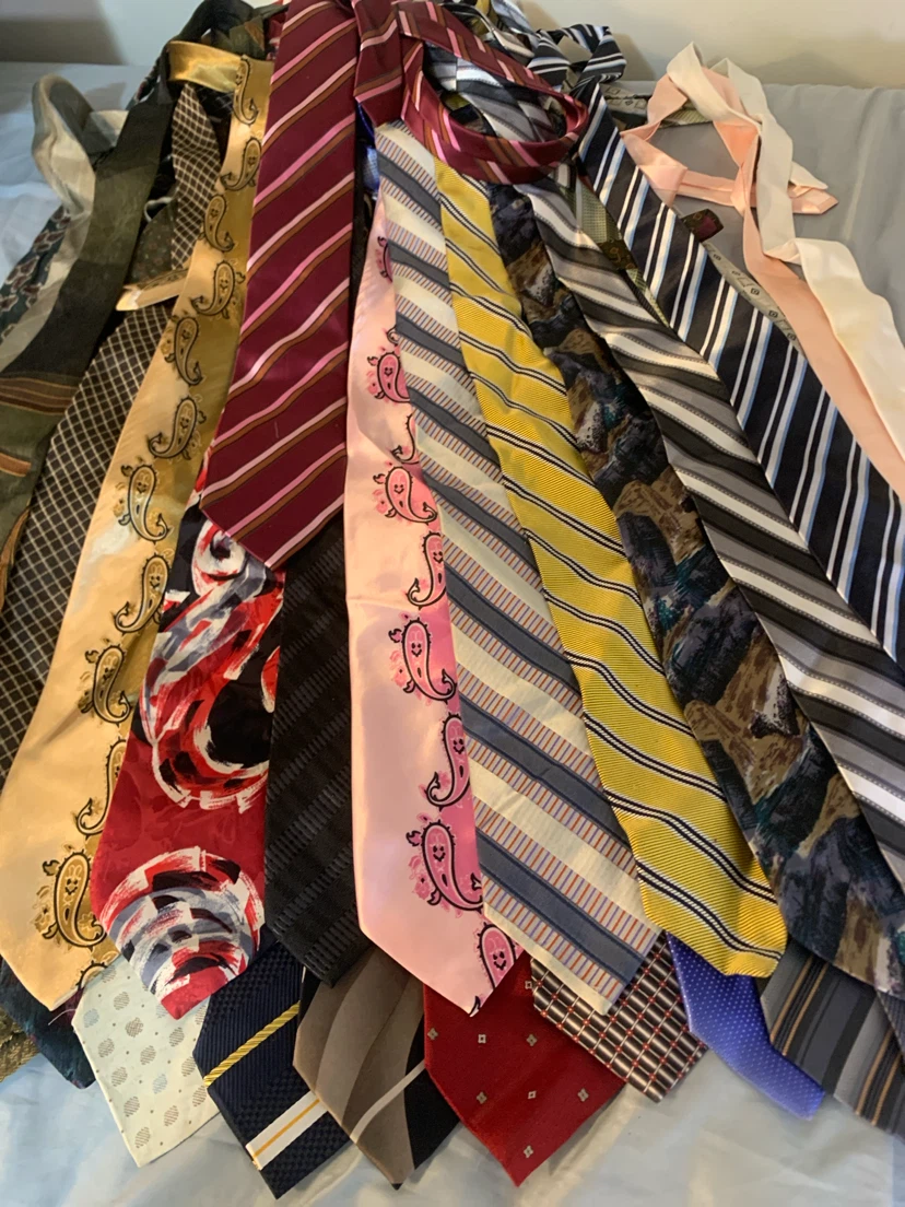 Assorted Men's Neckties 32 count used - photo 3