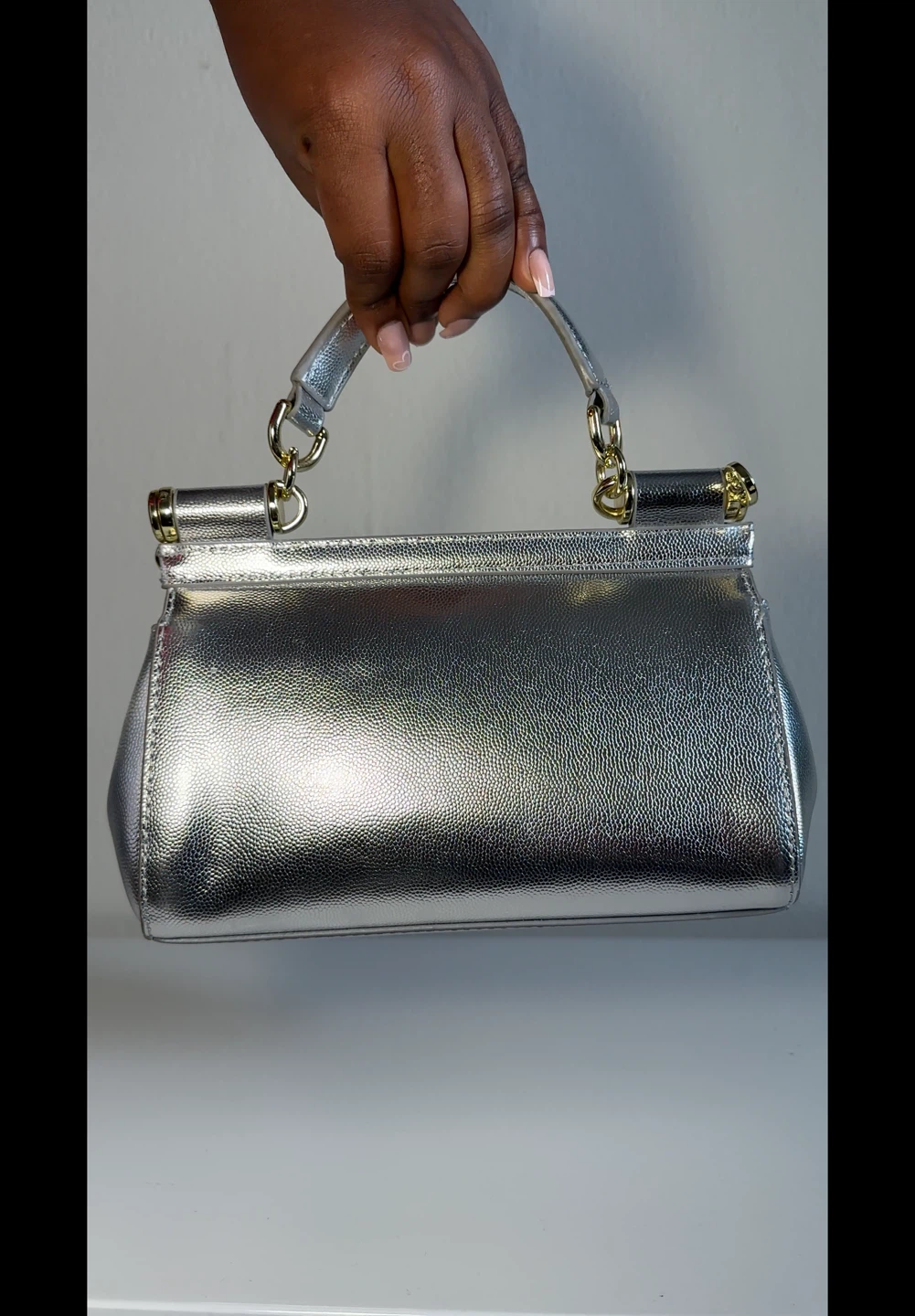 Dolce & Gabbana Silver Sicily Handbag - photo 2