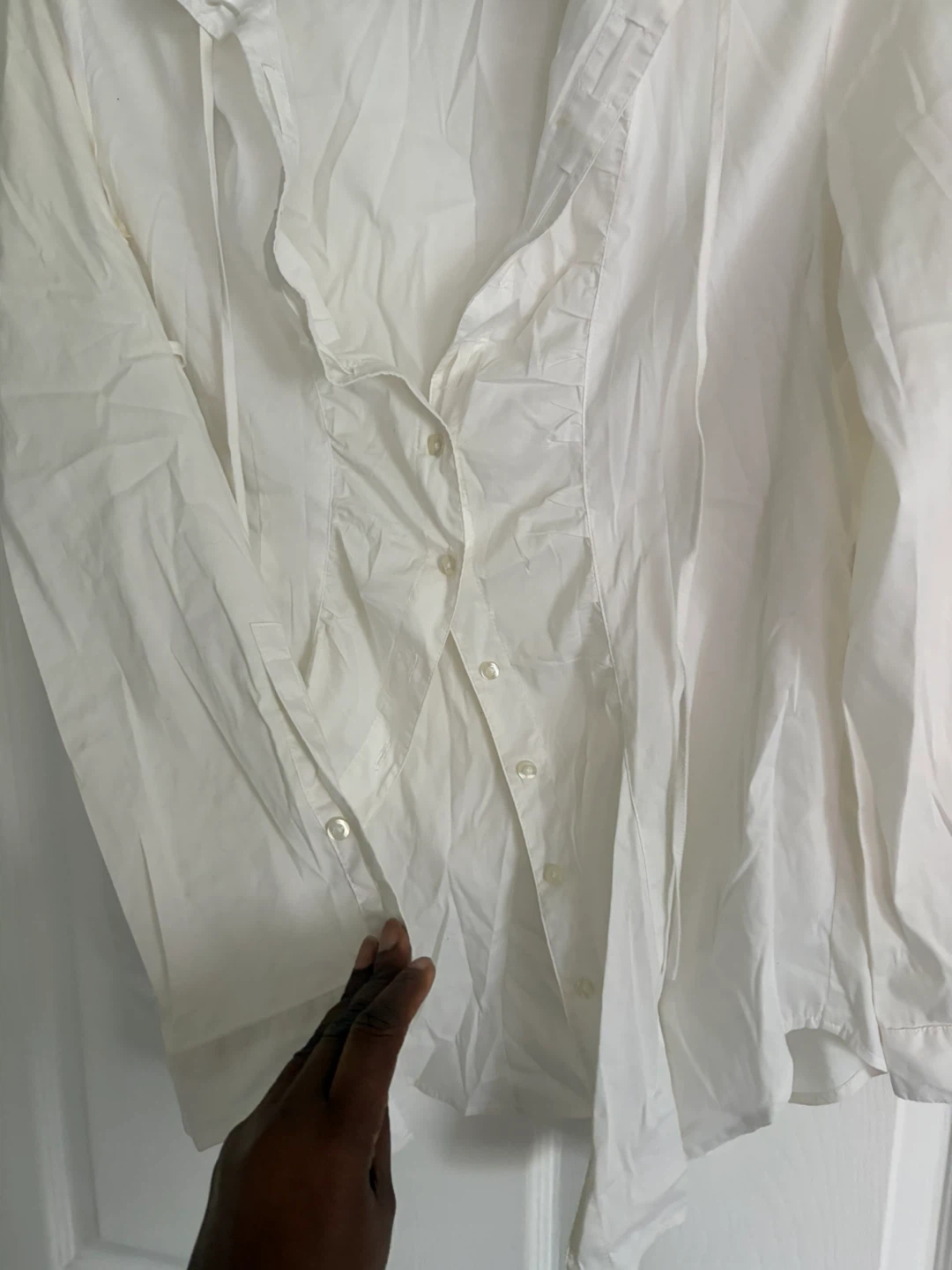 Tristan White Button-Down Shirt - photo 3