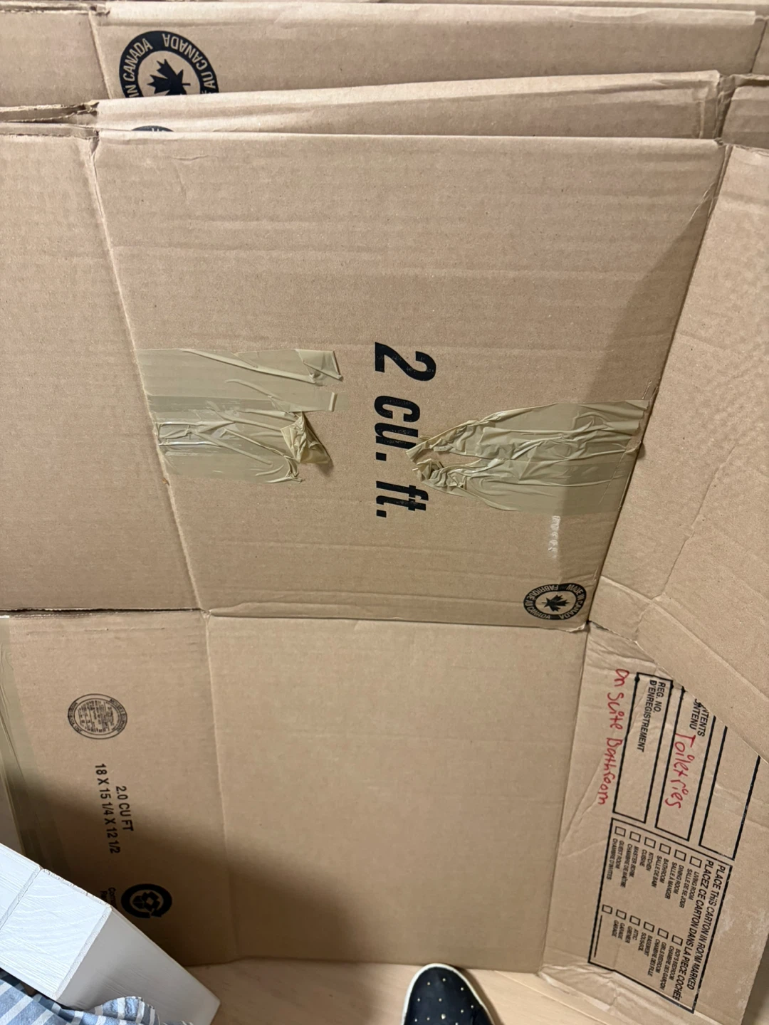 Assorted Moving Boxes