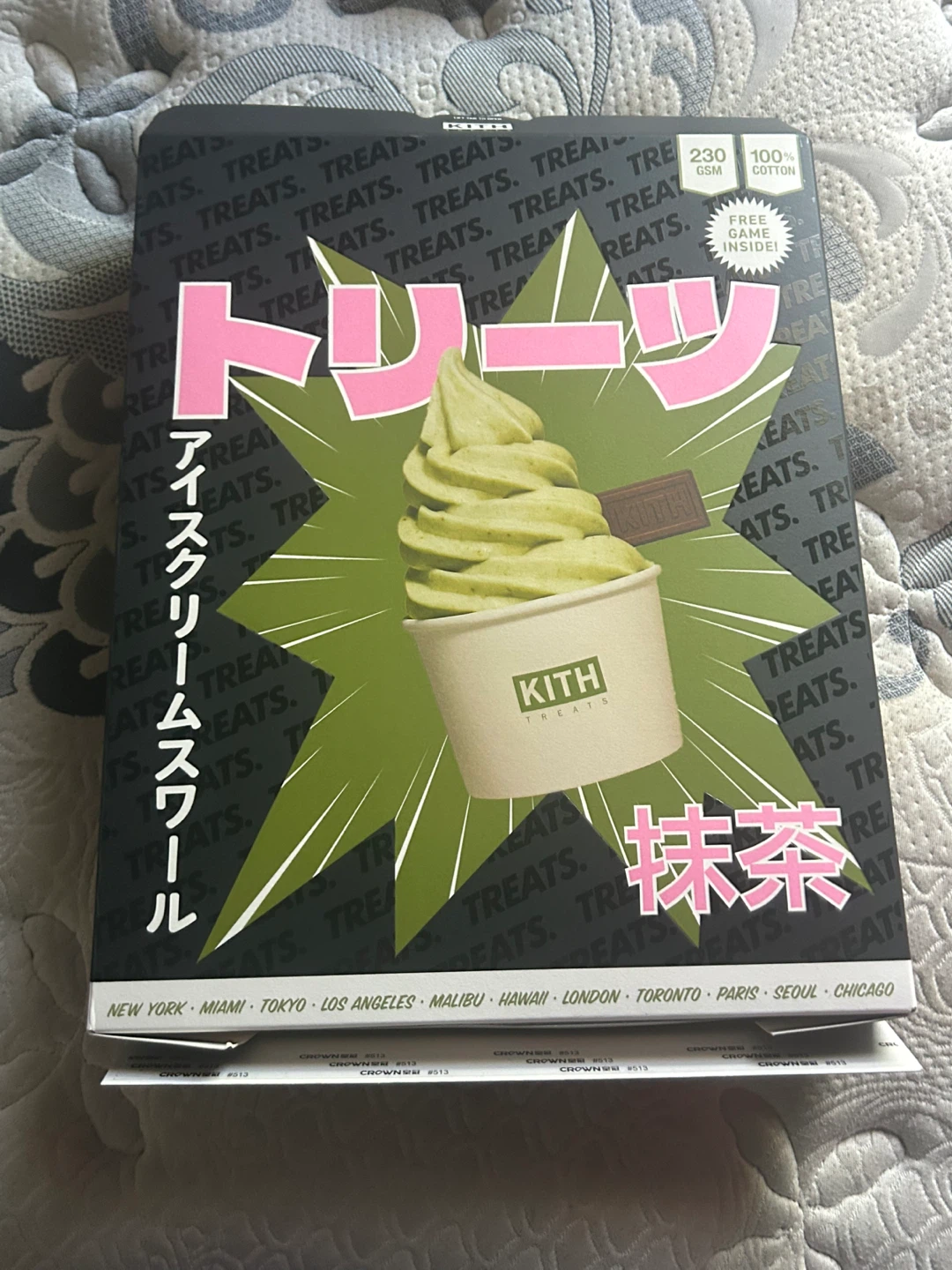 Kith Treats Matcha Powder Tee - White - photo 4