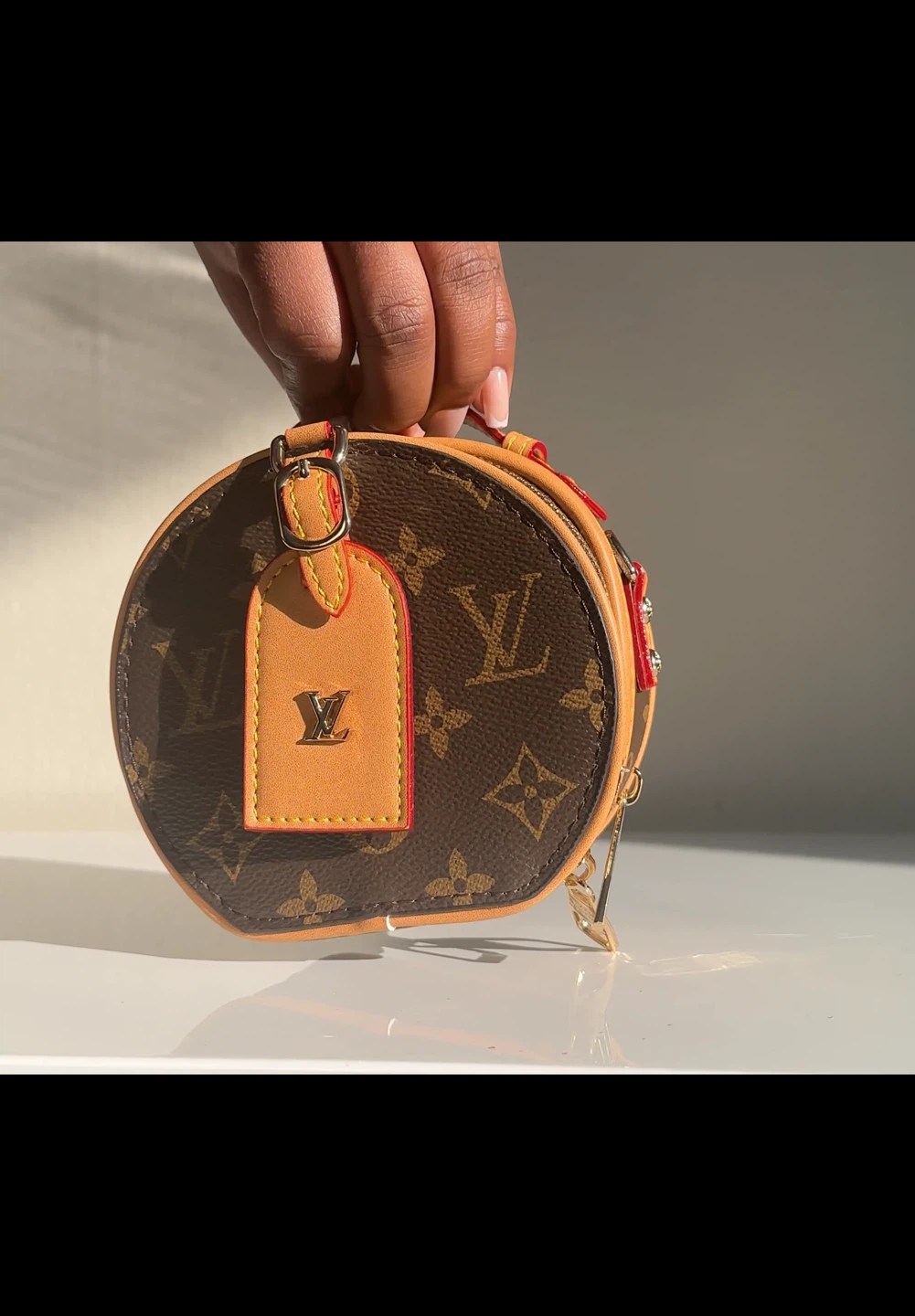 Louis Vuitton Monogram Round Pouch