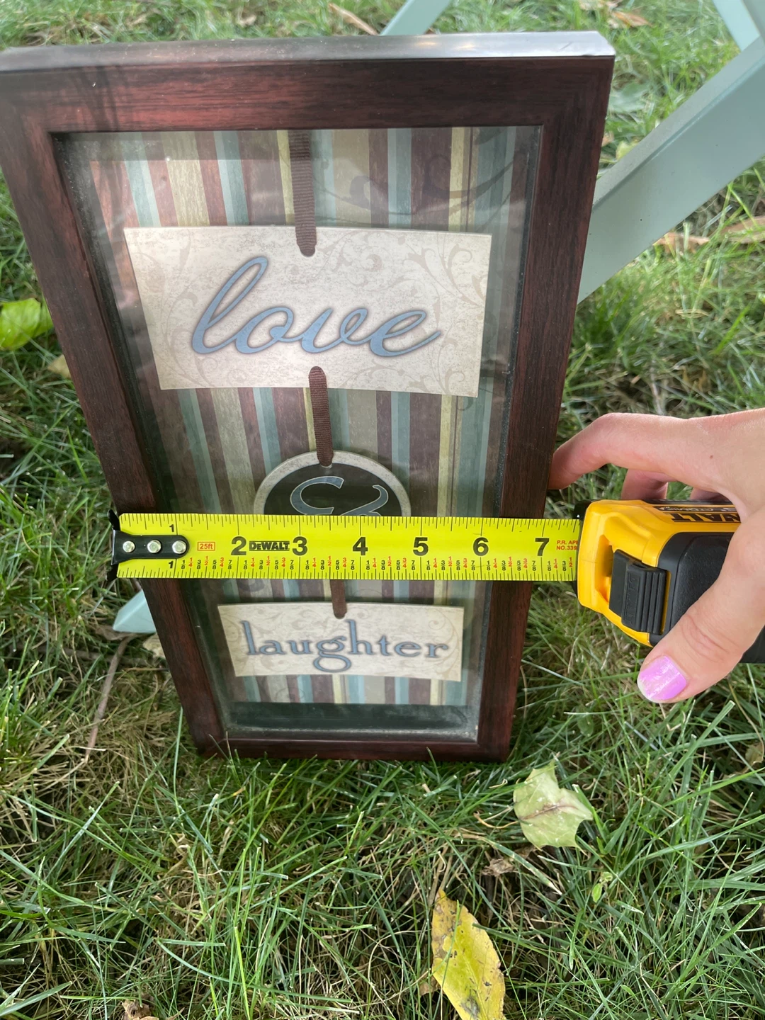 Decorative Shadow Box "Love & Laughter" - photo 2