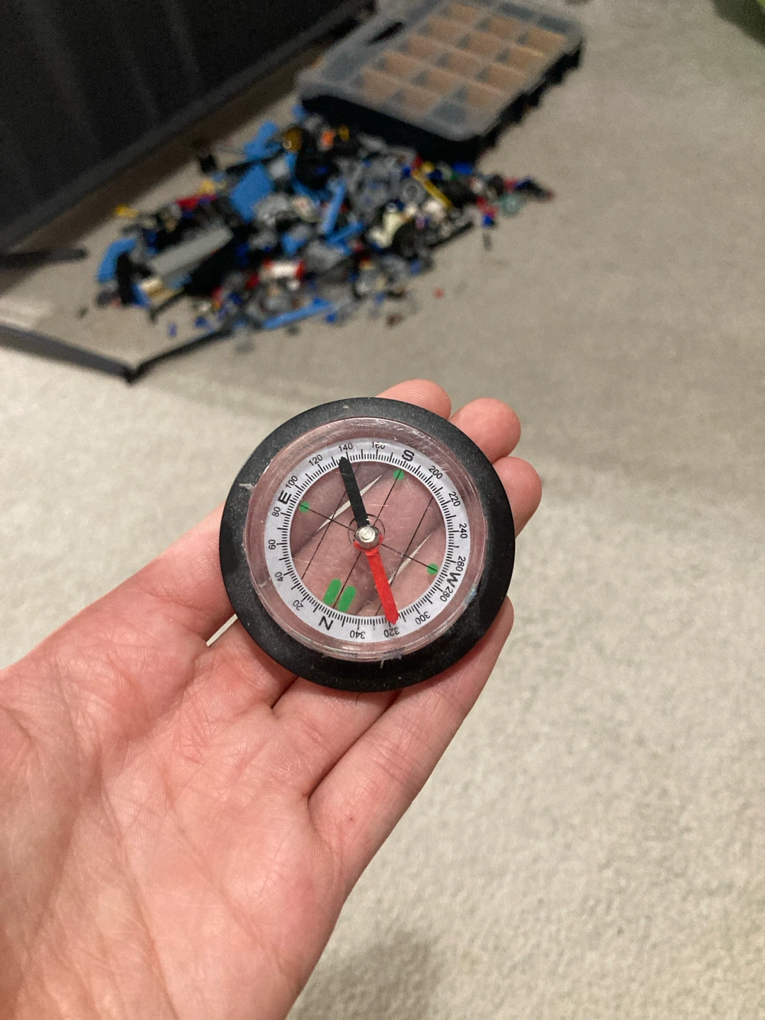 Working mini compass