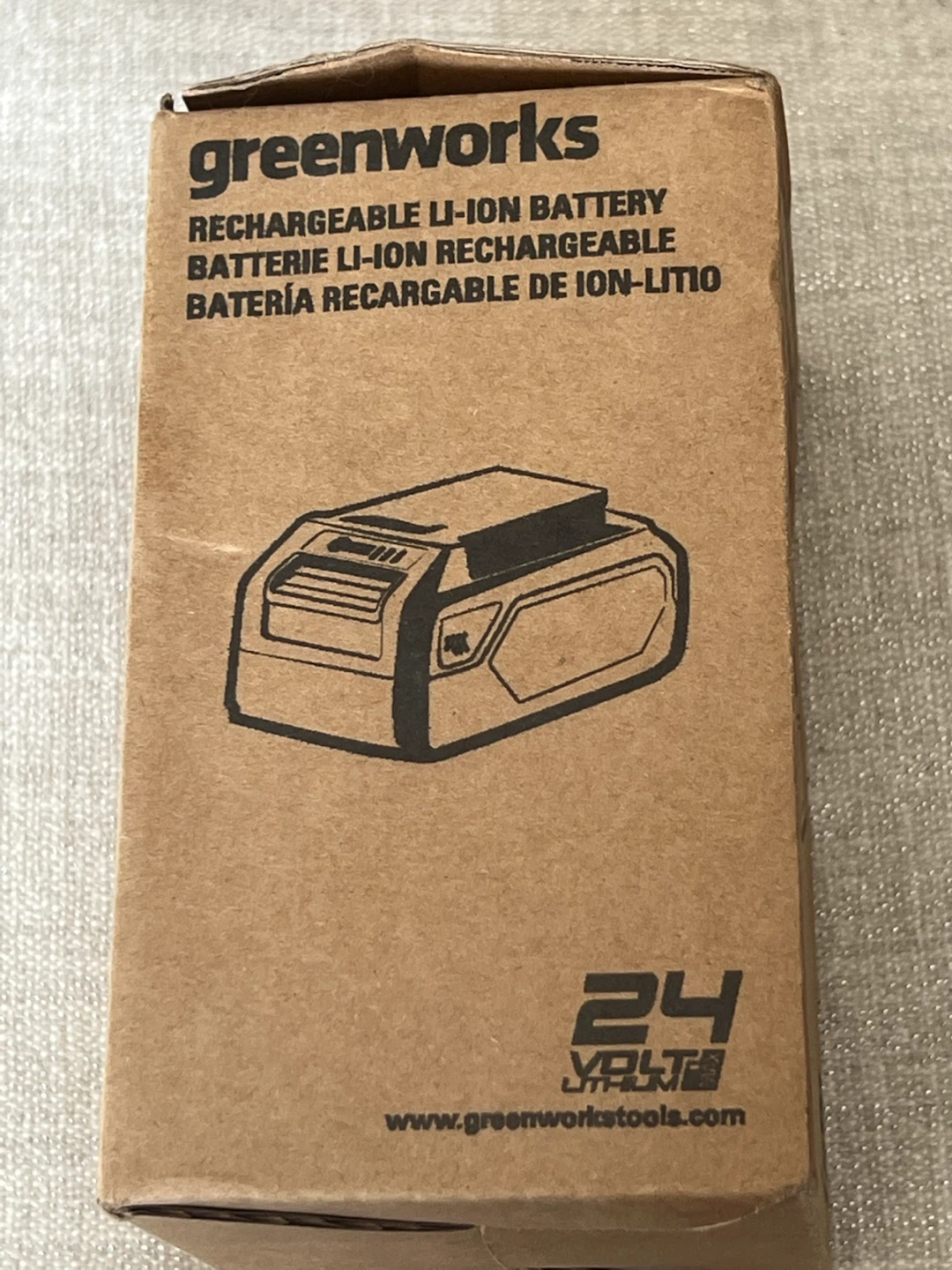 Greenworks 24V MAX 4.0Ah Lithium-Ion Battery