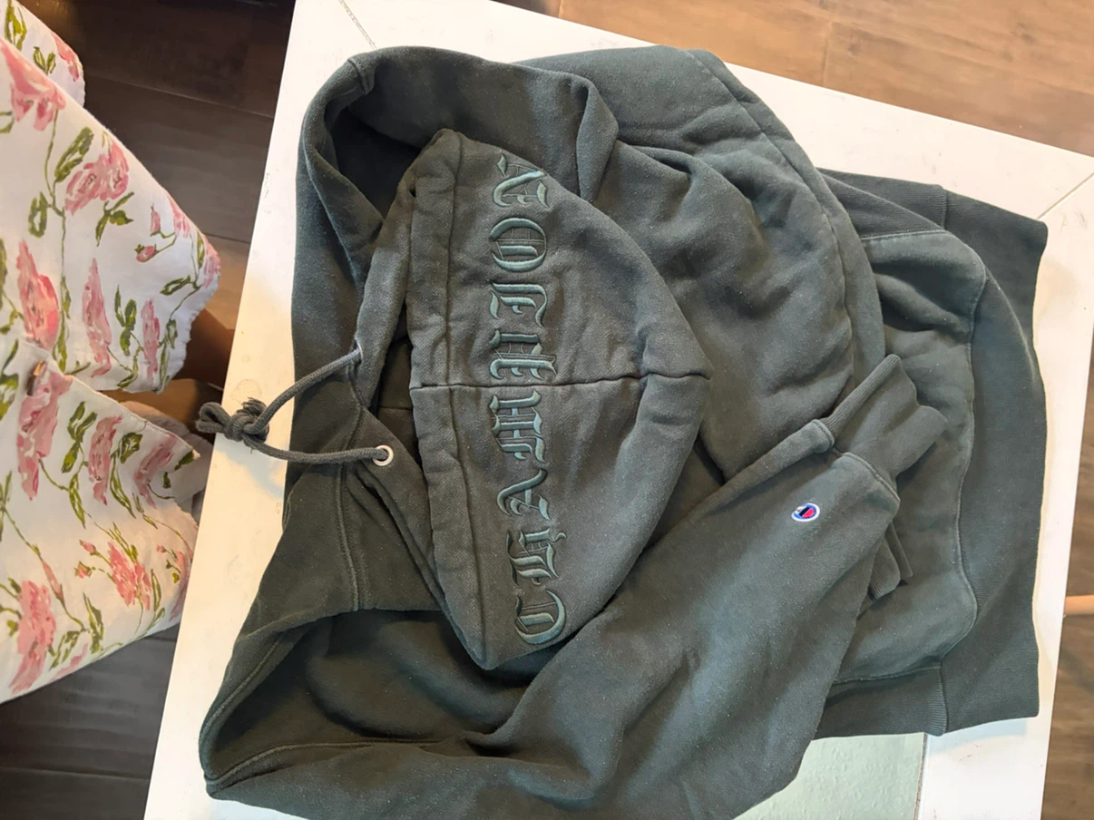 Champion Reverse Weave Hoodie - Forest Green - photo 2