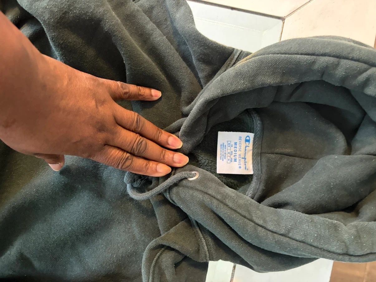 Champion Reverse Weave Hoodie - Forest Green - photo 3