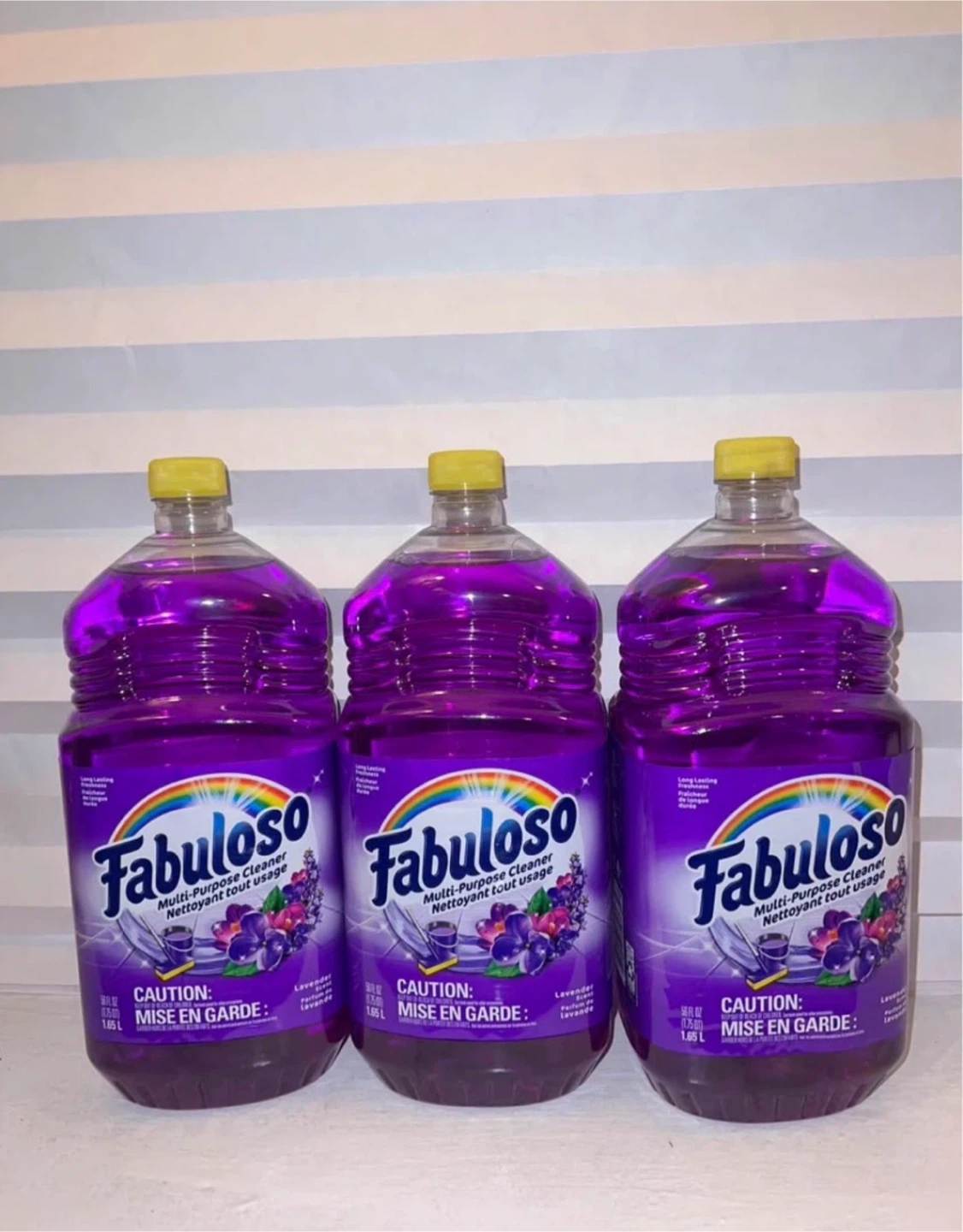 56 oz. Lavender Multi -Purpose Cleaner Fabuloso Pack of 3