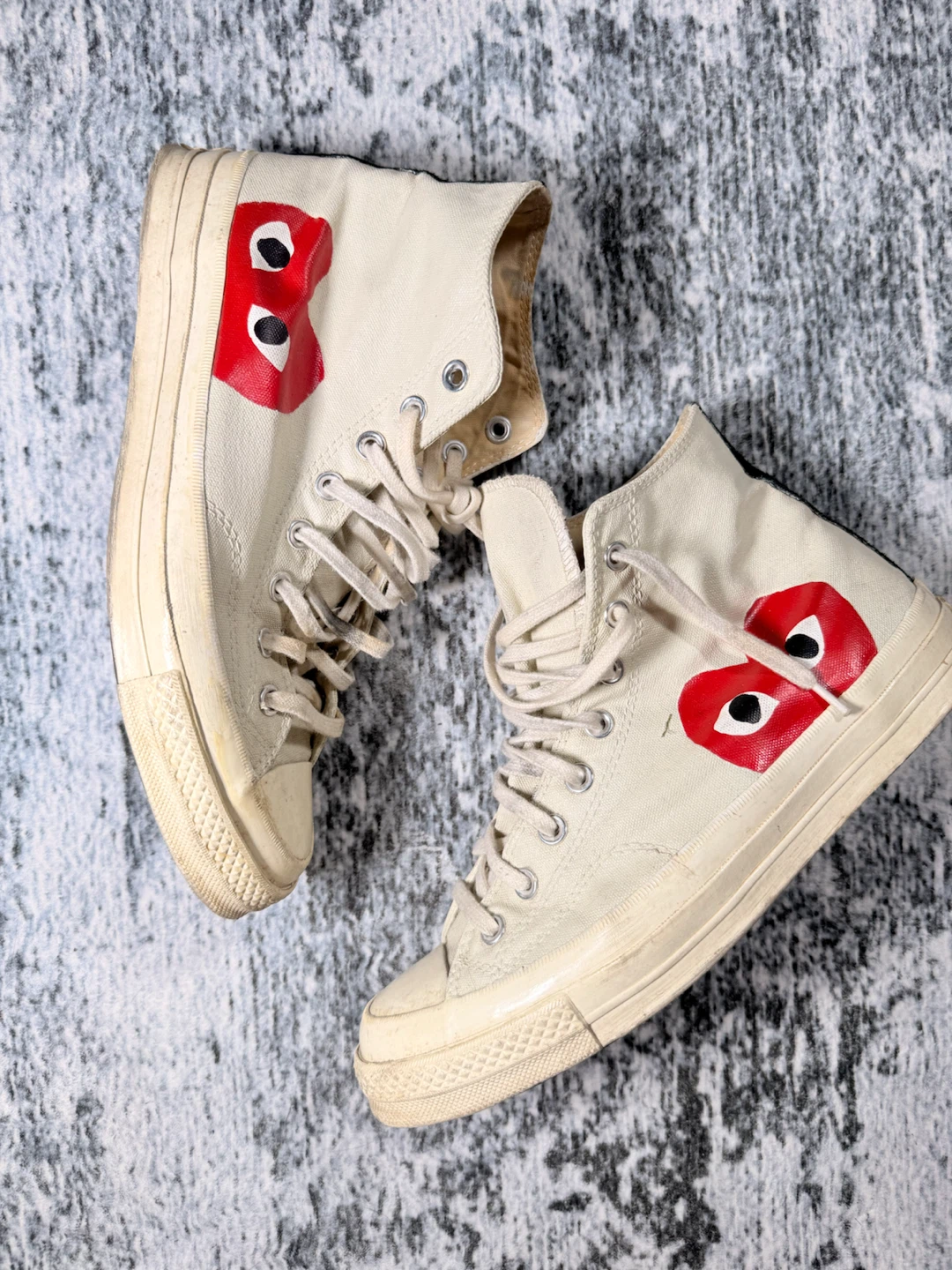 Comme des Garçons x Converse Chuck Taylor High Top Sneakers