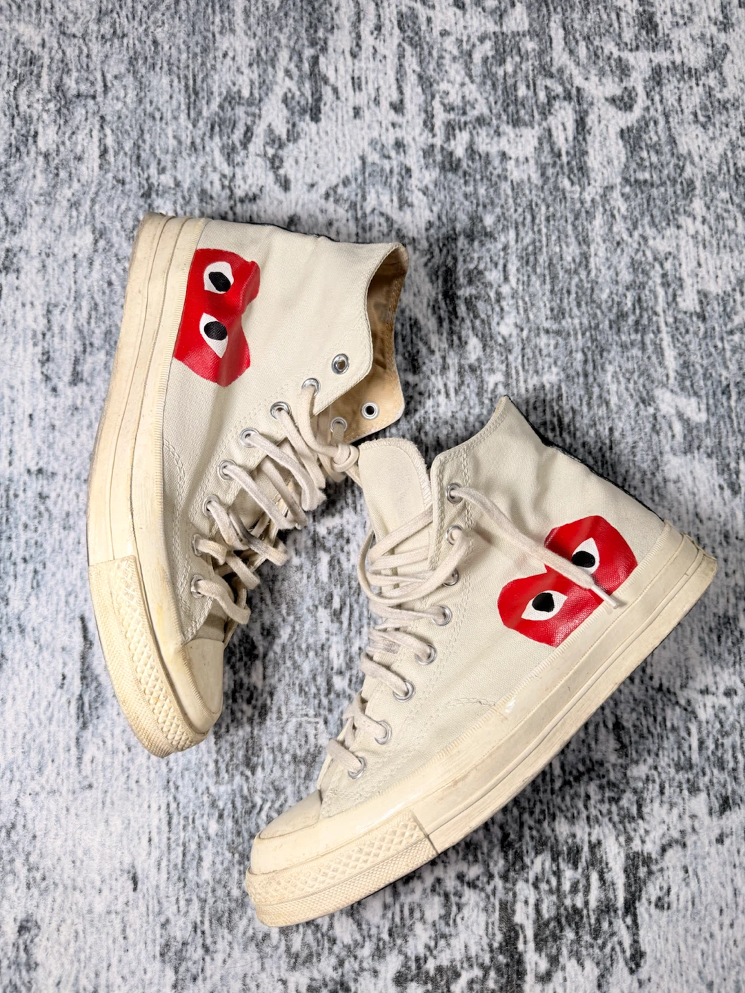 Comme des Garçons x Converse Chuck Taylor High Top Sneakers - photo 2