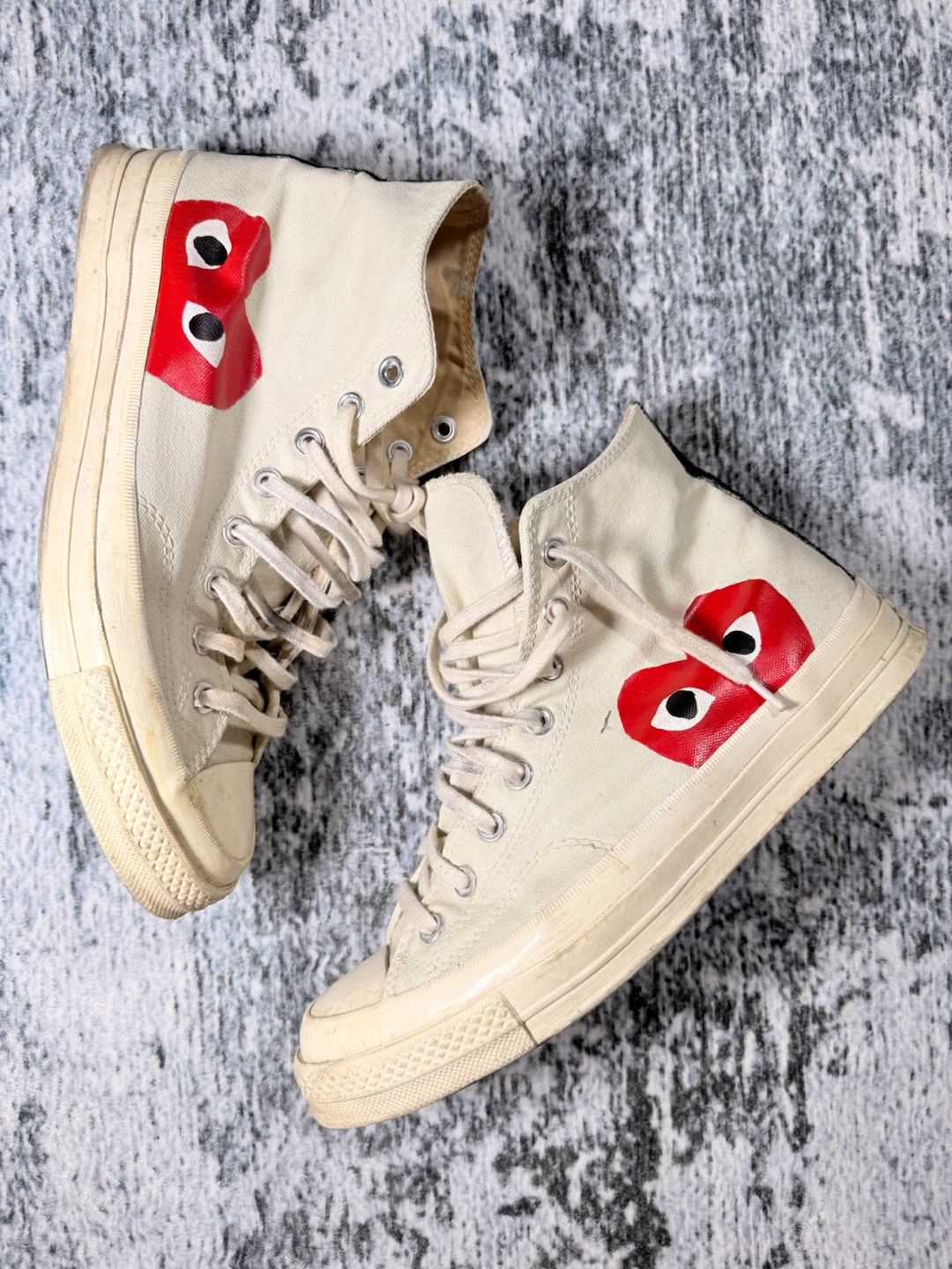 Comme des Garçons x Converse Chuck Taylor High Top Sneakers - photo 3
