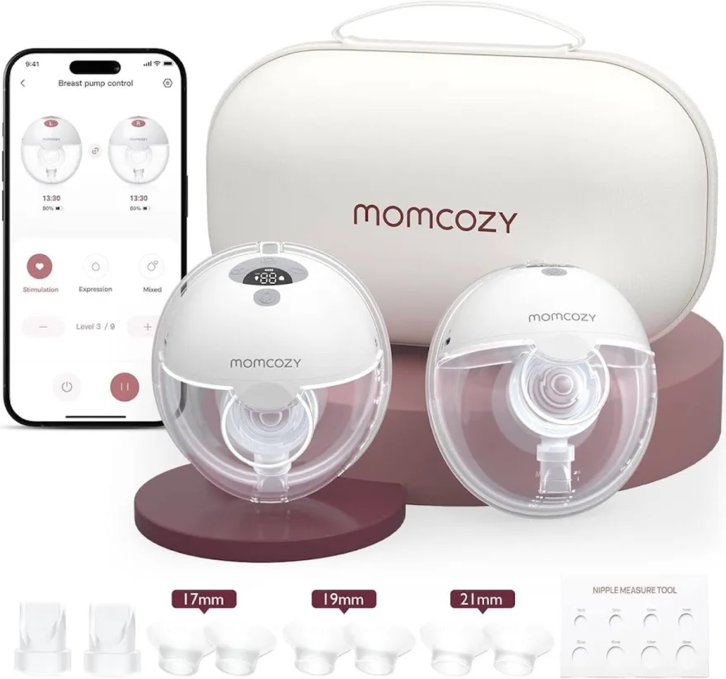 Momcozy M5 Smart Wearable Breast Pump - photo 3