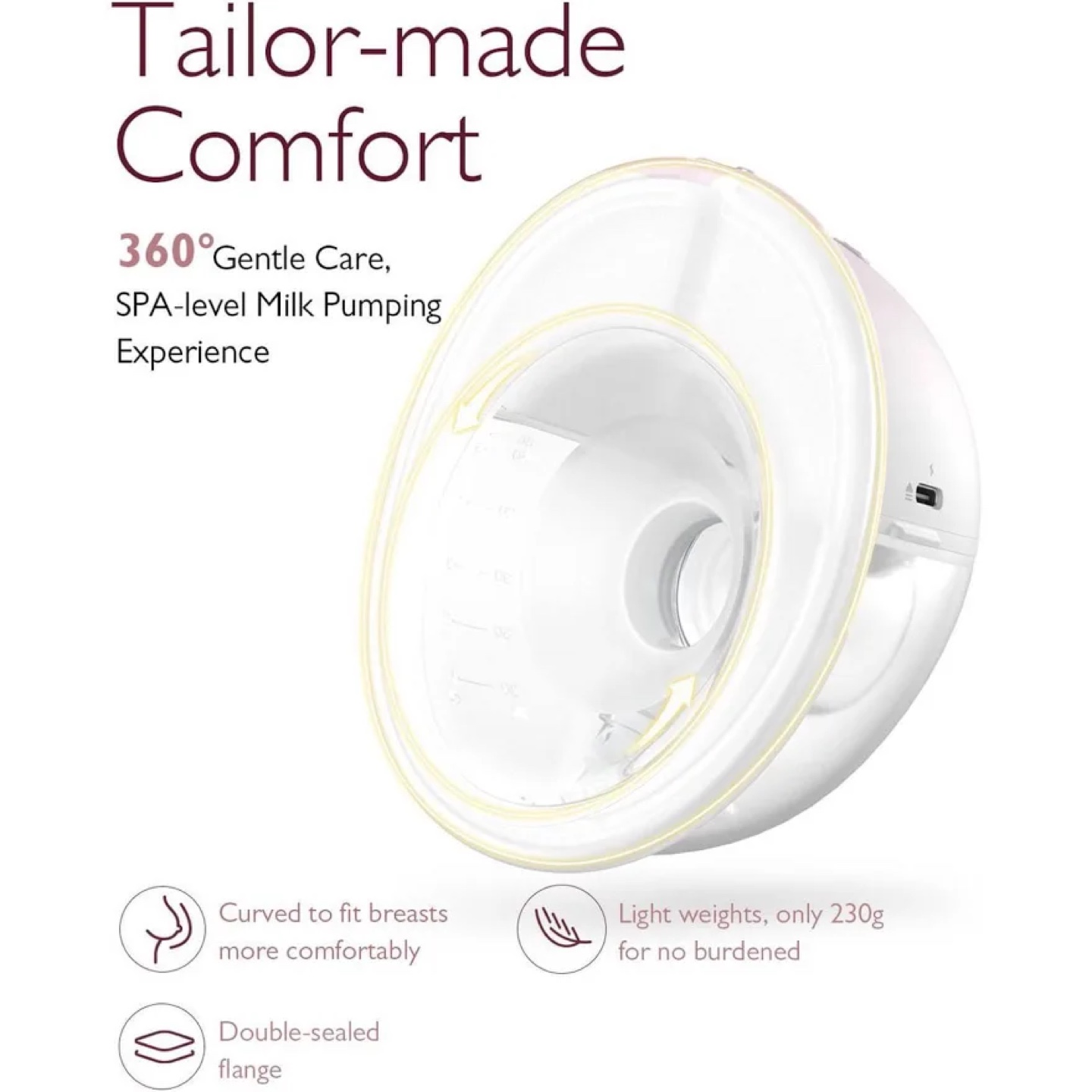 Momcozy M5 Smart Wearable Breast Pump - photo 4