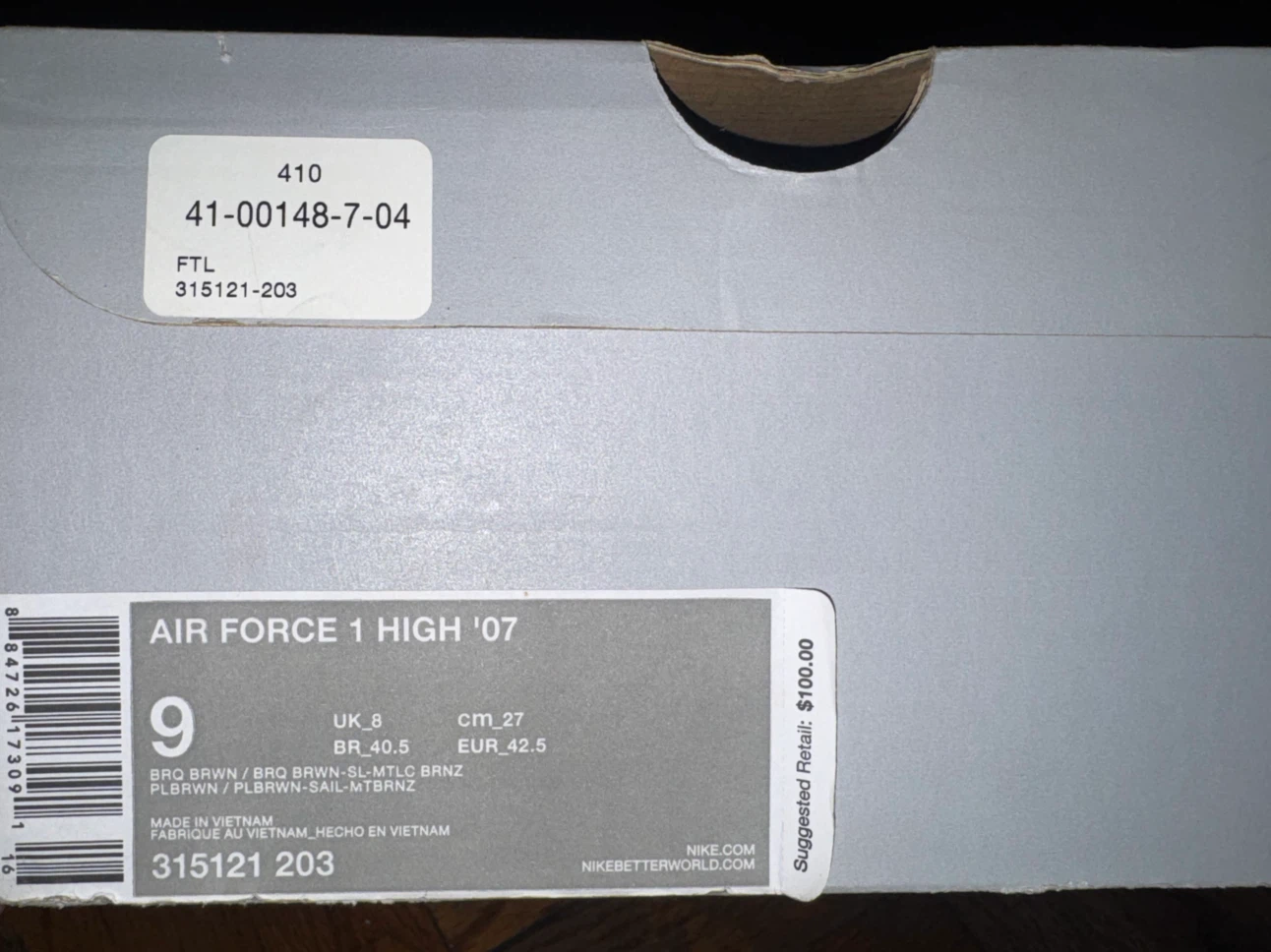 Nike Air Force 1 High '07 - photo 3