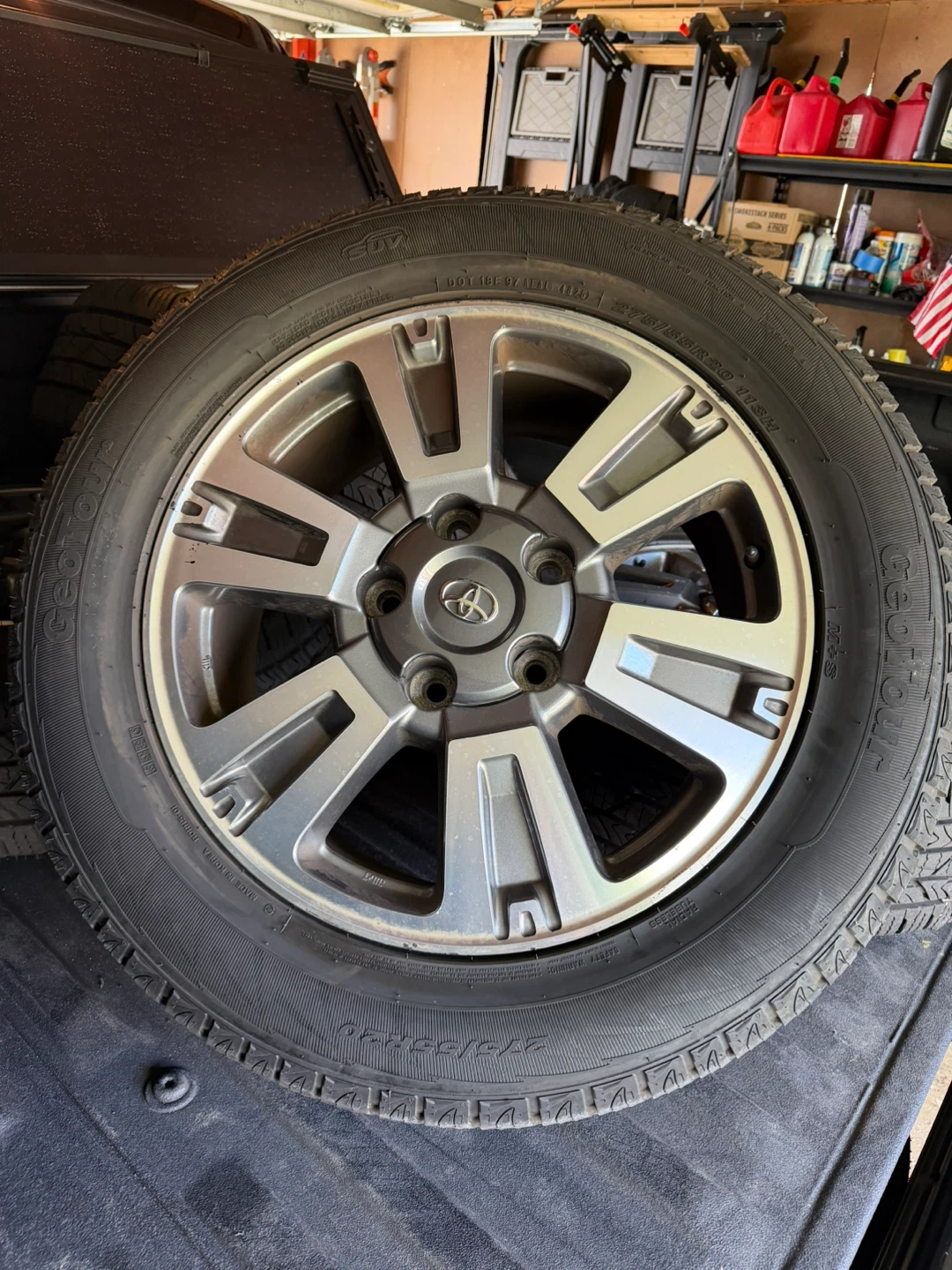 Toyota Tundra OEM 20” Rims and Tires OBO