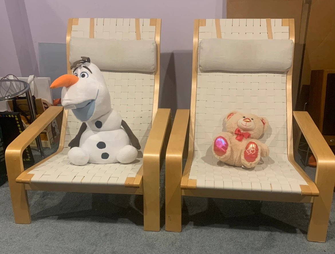 Pair of IKEA Poäng Lounge Chair for sale