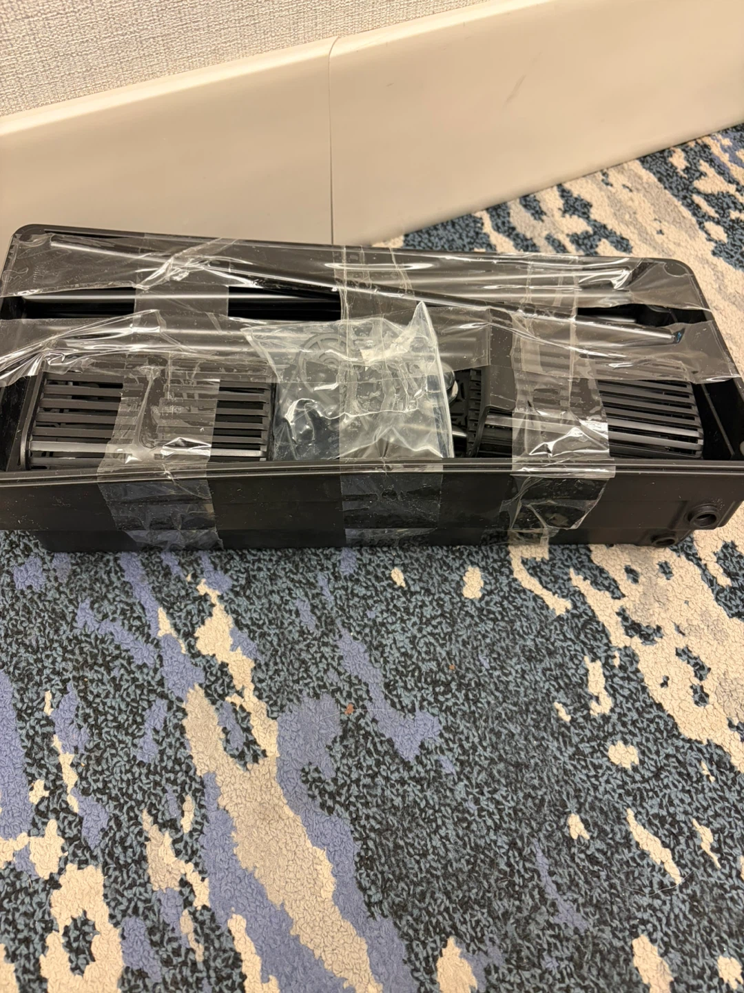 Unassembled Black Plastic Organizer Rack - photo 5