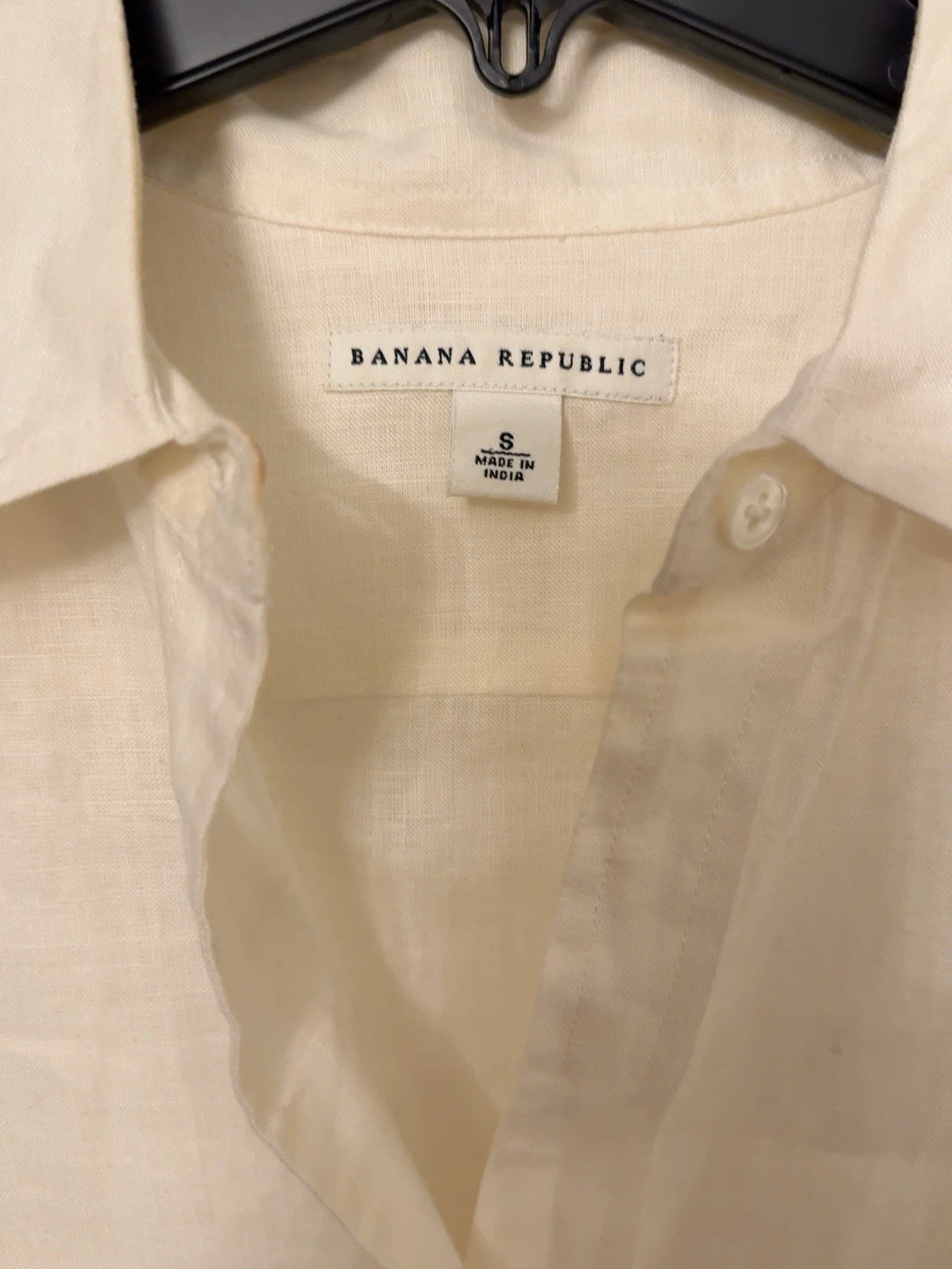 Banana Republic 100% Linen Button-Down Shirt – Size Small - photo 2