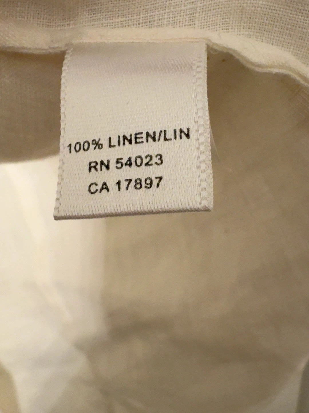 Banana Republic 100% Linen Button-Down Shirt – Size Small - photo 3