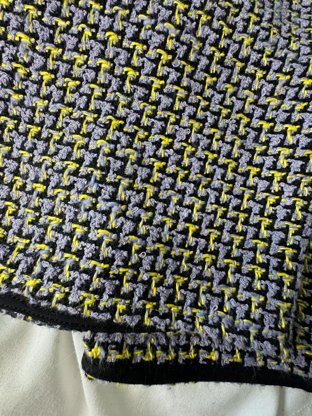 New Versace Tweed Pleated Skirt large size - photo 5