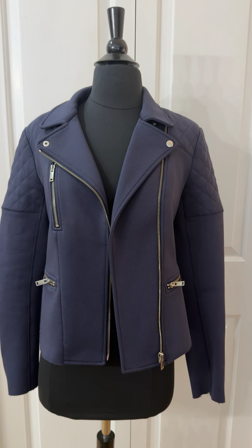 Wilfred Free Quilted Moto Jacket
