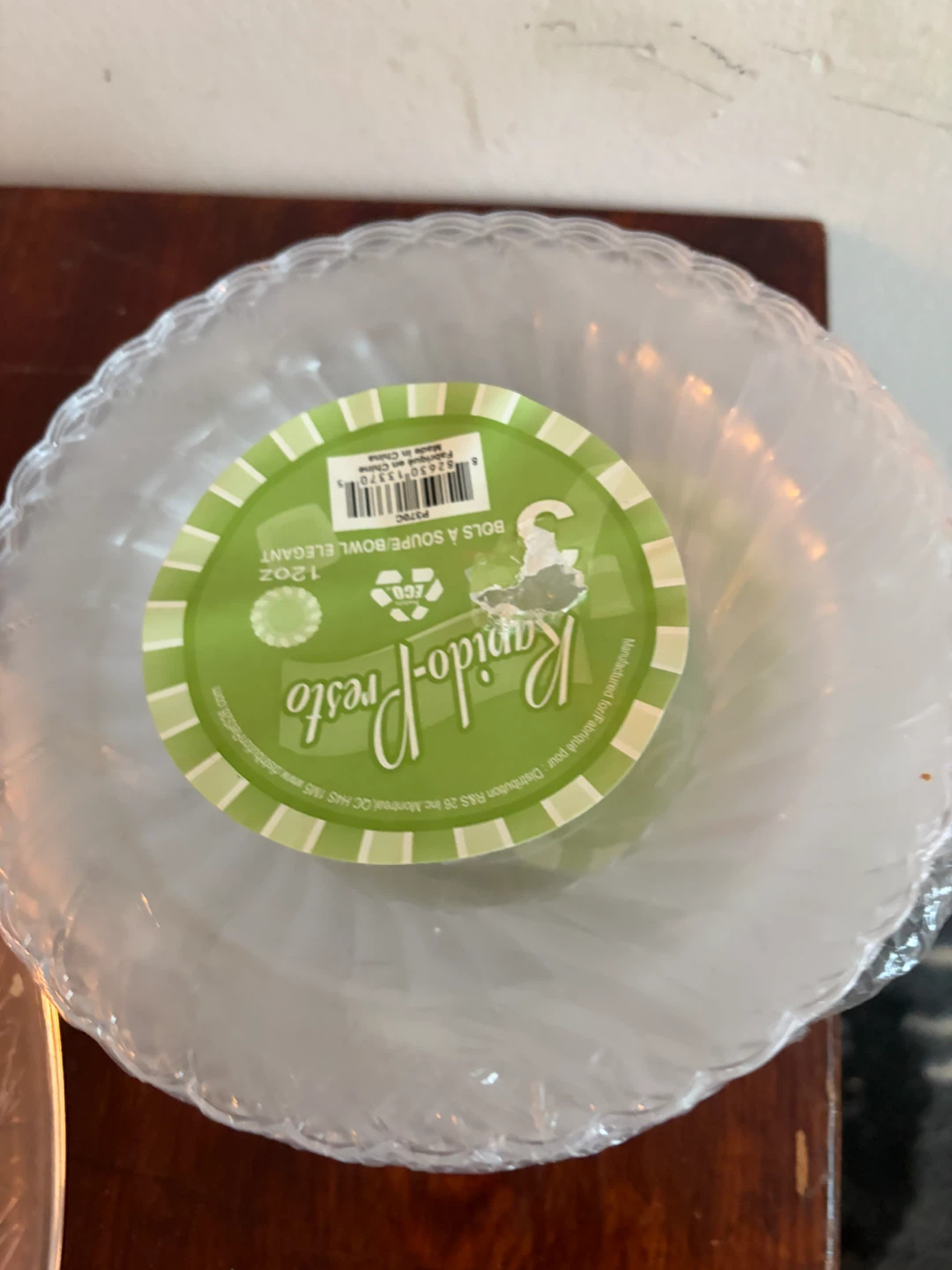 Rapido-Presto Disposable Bowls and Cake Trays - photo 2