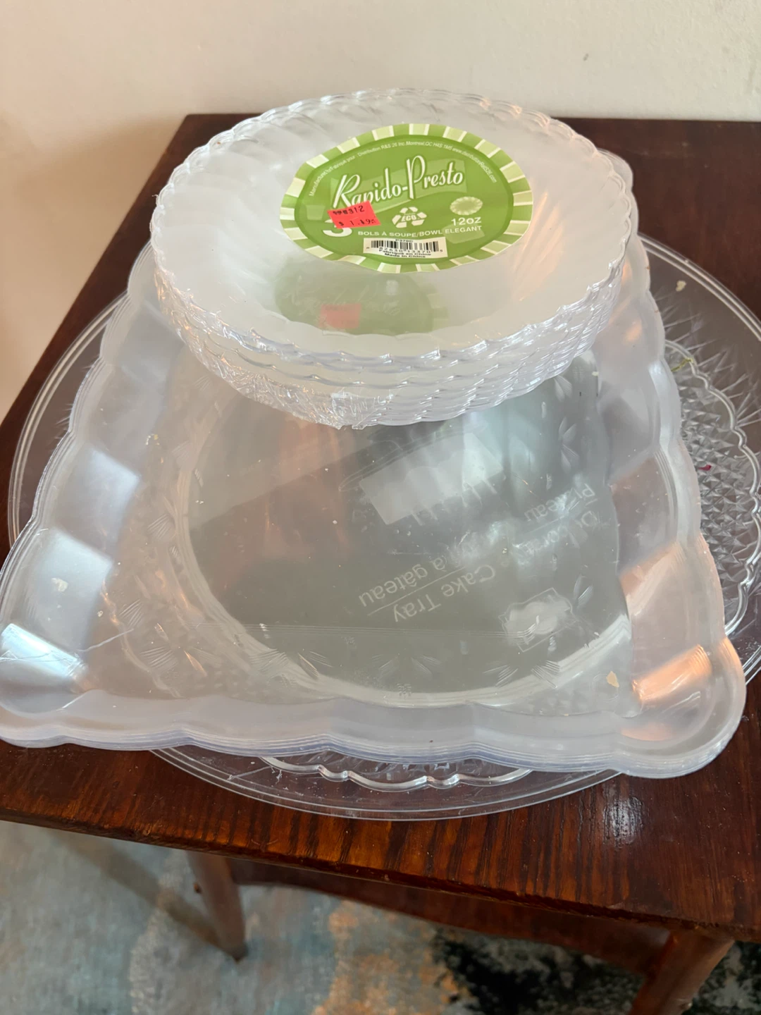 Rapido-Presto Disposable Bowls and Cake Trays - photo 4