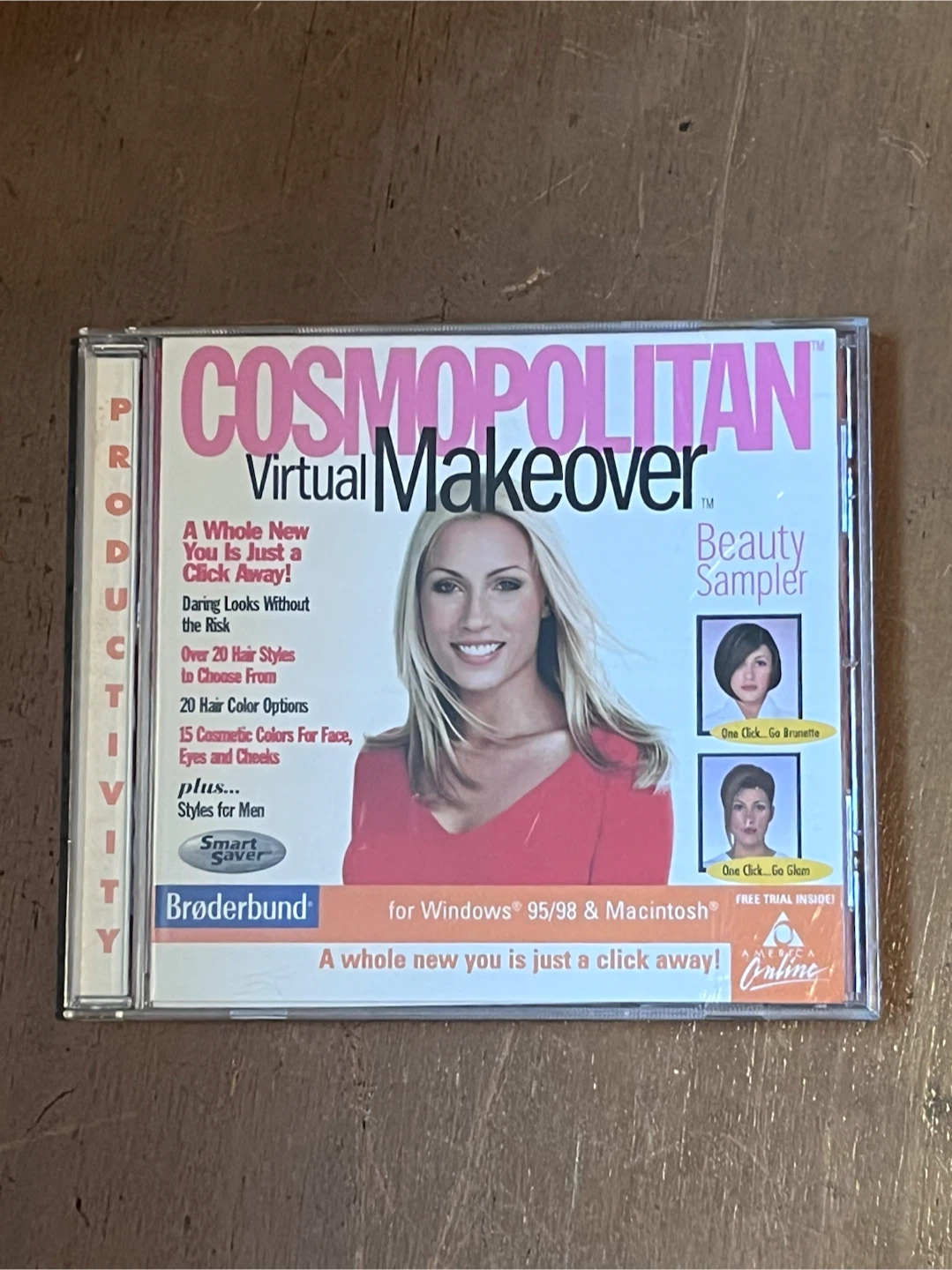 Cosmopolitan Virtual Makeover Beauty Sampler CD-ROM