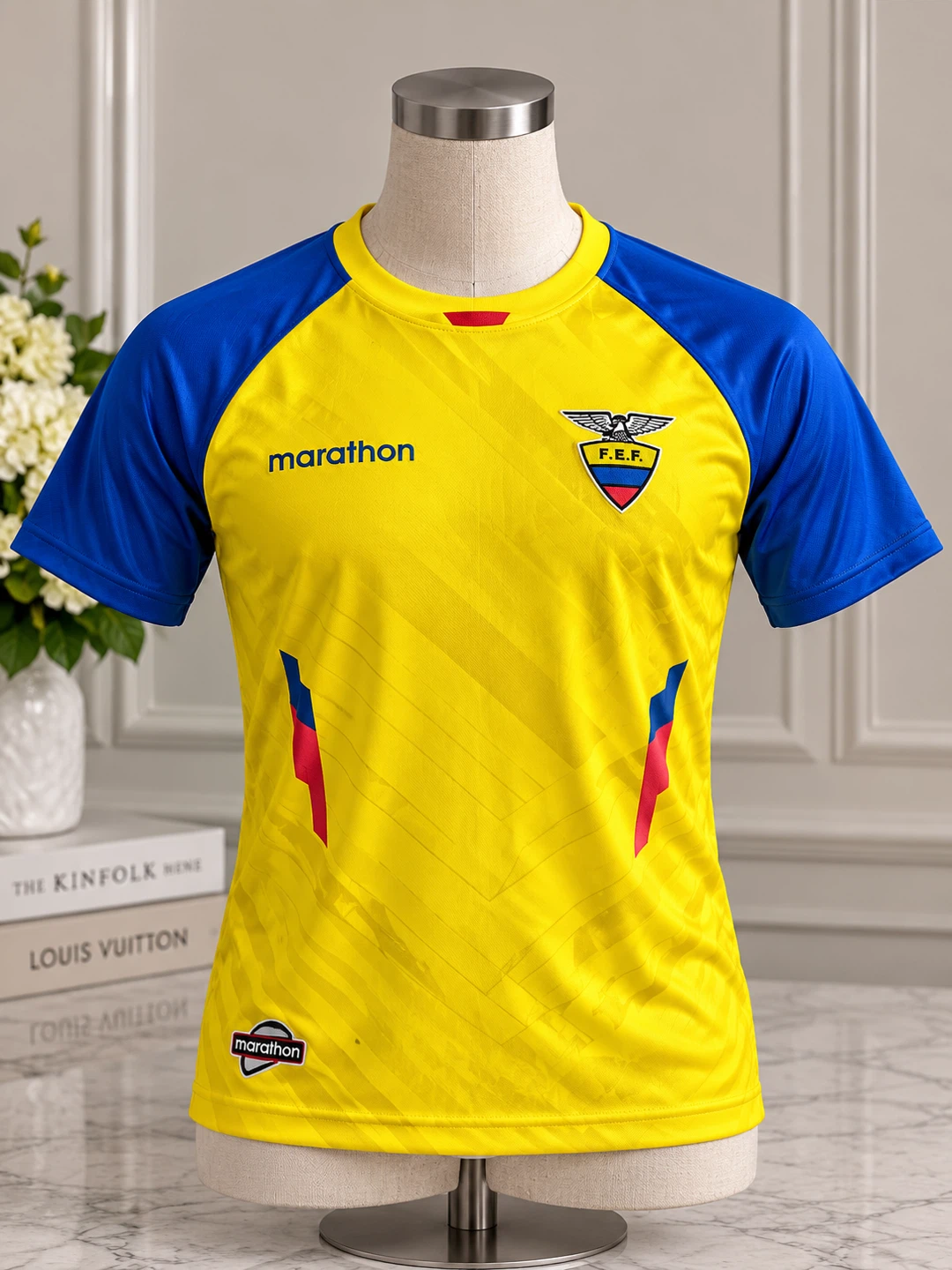 Marathon Ecuador National Football Team Jersey