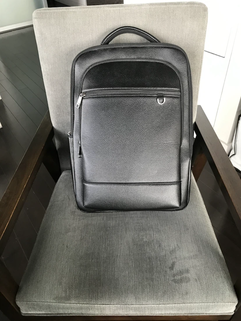 Black Business Laptop Backpack