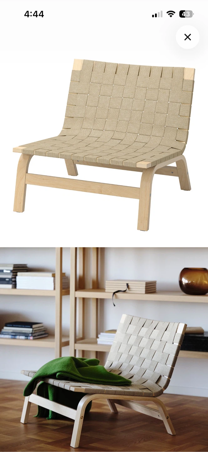 Pair of IKEA Poäng Lounge Chair for sale - photo 3