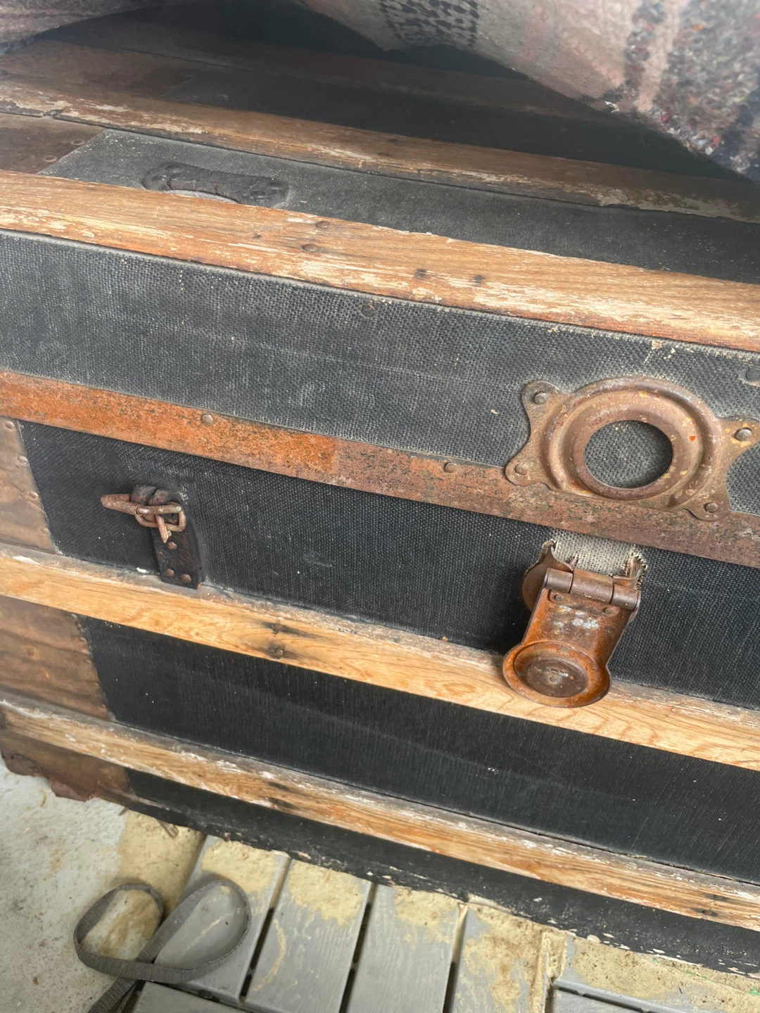 Vintage Travel Trunk planter